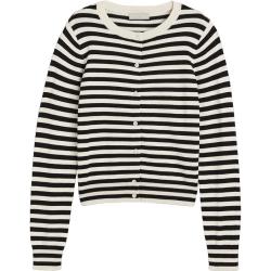 H&M 0579541 圆领长袖针织衫 褐色 155/80A