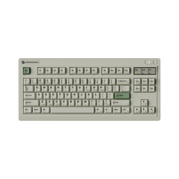 FL·ESPORTS 腹灵 OG87 84键 2.4G蓝牙 多模无线机械键盘 经典白 冰锋银轴 RGB