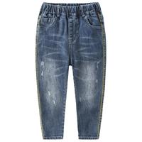 小象汉姆童装男童牛仔长裤儿童2025秋装裤子中大童韩版潮洋气