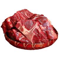 新鲜冷冻牛脊骨肉含量火锅食材（买4斤直接发一袋） 牛脊骨(多肉)/斤