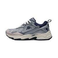 Kappa卡帕男鞋运动鞋男冬季增高老爹鞋子男网面透气休闲跑步鞋潮鞋 鲨鱼灰/驼丝绵棕/莫兰迪蓝 41