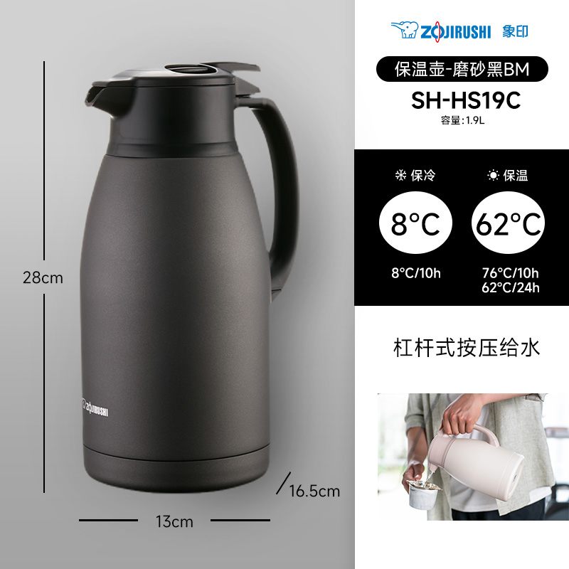 S19C- 磨砂黑色 1.9L