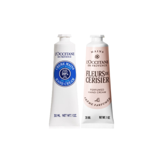 欧舒丹 护手霜礼盒30ml*2保湿防干裂母亲节礼物伴手礼送女友（赠20ml+礼袋）