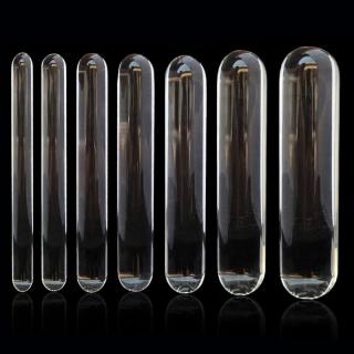 日式加粗高硼硅玻璃擀面杖