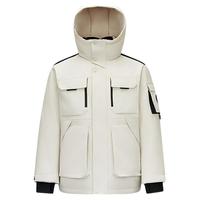 森马 鹅绒|森马CNSPACE航天合作工装羽绒服男冬外套25防风三防户外