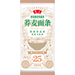 鲁花 六艺活性荞麦面条600g  （荞麦粉含量≥25%）