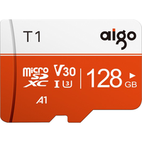 aigo 爱国者 T1 Micro-SD存储卡 128GB(UHS-I、V30、U3、A1)