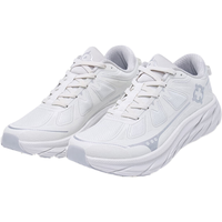 准者3R跑步鞋超轻男鞋夏季网面小白鞋跑鞋女轻便软底休闲鞋透气运动鞋 -2深灰/米白 41