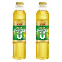金龙鱼 海天等品牌厨房调料组合酱油醋大米味精鸡精盐粉条佐料料酒生老抽花椒 金龙鱼鲜榨甜香玉米胚芽油400ml