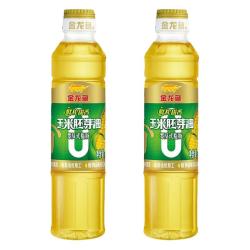 金龙鱼 海天等品牌厨房调料组合酱油醋大米味精鸡精盐粉条佐料料酒生老抽花椒 金龙鱼鲜榨甜香玉米胚芽油400ml