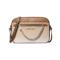 MICHAEL KORS | Jet Set 经典时尚百搭女士大号老花斜挎包