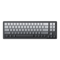 XINMENG 新盟 M71 V2 71键 2.4G蓝牙 多模无线机械键盘 魔力黑 月夜-乌梅子轴 RGB