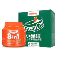 红狗8合1多维软颗粒+猫罐头混合口味70g*8罐 维生素猫咪主食罐头