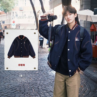 BJHG 男士棒球领棉服 BJHG-50DMY555