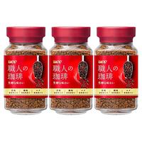 UCC 117冻干黑咖啡粉经典香醇纯正美式黑咖啡三瓶装 职人大师红瓶三瓶