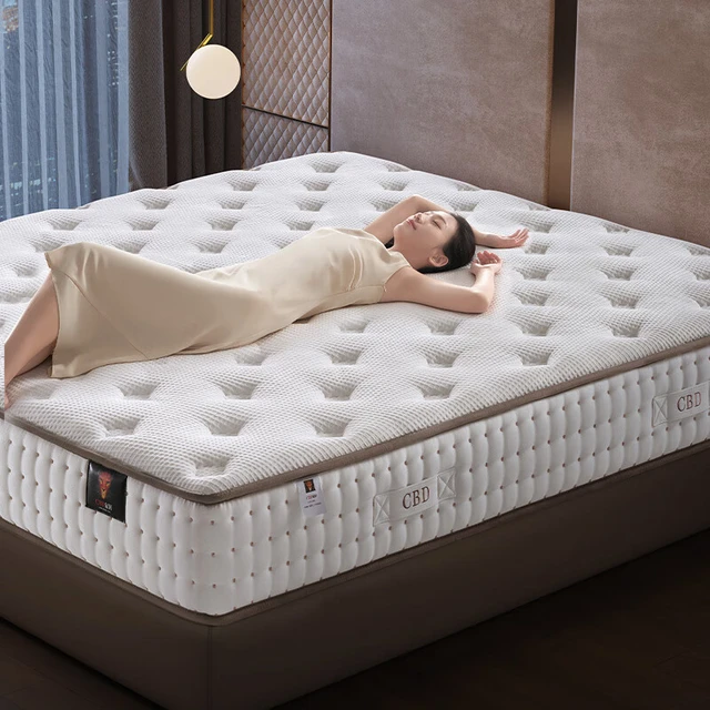CBD FURNITURE 软硬适中床垫 大哈欠床垫+小黑牛