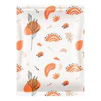 百易特 真空压缩收纳袋子衣服衣物棉被子羽绒服抽气密封 9特大+电泵 秋意