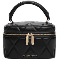 CHARLES & KEITH 菱格链条 女士斜挎包