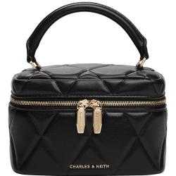 CHARLES & KEITH 菱格链条 女士斜挎包