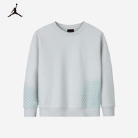 JORDANJordan耐克AJ童装男童毛圈圆领套头卫衣