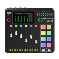 RODE罗德Caster Pro II二代M1 M2话筒音频制作工作台调音台播客直播台 搭配NT2A+PSA1支架