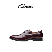 Clarks CraftCliftonLo男鞋商务正装皮鞋舒适透气德比鞋