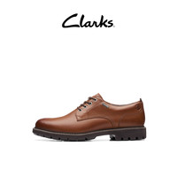 Clarks BatcombeTieGTX男鞋商务正装鞋舒适皮鞋