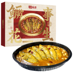 七鲜私厨 红烧鳜鱼鳜事花生900g徽州特色年菜预制菜肴年年有鱼