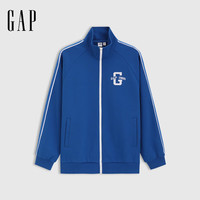 Gap/盖璞 字母logo撞色立领男士夹克