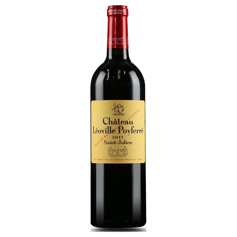 Chateau LEOVILLE POYFERRE 波菲庄园 法国名庄 1855二级庄乐夫波菲酒庄干红葡萄酒2013年 750ml单支 正牌 JS评分：92