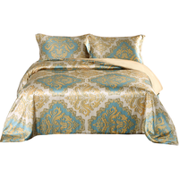 枕水人家 真丝被套喷绘双面宽幅100%桑蚕丝床品件套丝绸被罩 圣罗浮宫 【单个被套】 200cm*230cm