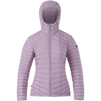 迪卡侬（DECATHLON）户外轻薄运动羽绒服保暖短款男女连帽滑雪内胆 浅紫色 2XL(男185/女175)