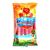 双汇 王中王火腿肠300g*3袋休闲零食香肠烧烤露营出游方便面伴侣方便面