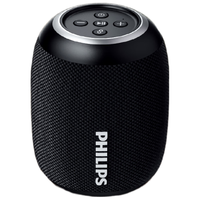 移动端、京东百亿补贴：飞利浦 防水 蓝牙音箱  曜石黑