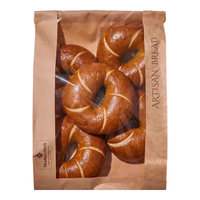 会员制仓储店MEMBER'S MARK山姆代购云南黑松露碱水贝果空气炸锅麦香浓郁低糖早餐糕点 黑松露碱水贝果5个装【快递】