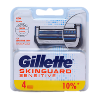 Gillette/吉列 云感 男士剃须刀 刀头 4刀头