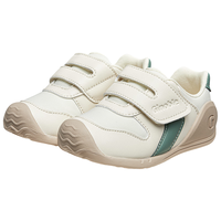 基诺浦 宝宝学步鞋 春秋款婴儿软底机能鞋8-18个月男女童鞋GB2166 GB2335象牙白/绿色 19.5 120mm 适合脚长116-124mm