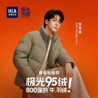 保暖服饰：海澜之家 极光 【800+高蓬】95%绒男士立领羽绒服 充绒量136g HWRAJ4J005A