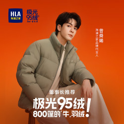 海澜之家 极光 【800+高蓬】95%绒男士立领羽绒服 充绒量136g HWRAJ4J005A