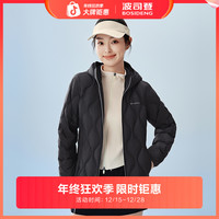 移动专享：波司登 25新款女短款轻薄保暖鹅绒连帽羽绒服B250131028