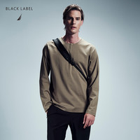 NAUTICA 男士长袖圆领T恤 001-TB5206