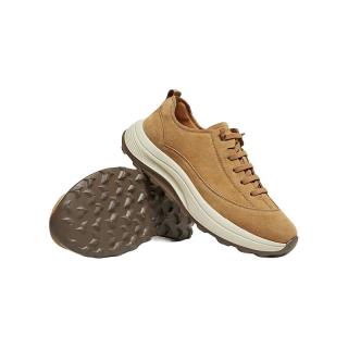他她 2026春舒适百搭休闲男鞋OGA01AM6 棕色 41