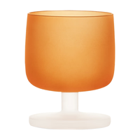 MU16高颜值创意玻璃酒杯款无铅鸡尾酒杯洋酒杯糖果系列甜橙单支装 糖果-甜橙 320ml