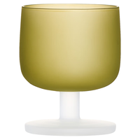 MU16高颜值洋酒杯鸡尾酒杯无铅水晶玻璃酒杯糖果系列牛油果单支装 糖果-牛油果 320ml