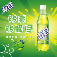 可口可乐醒目饮料 荔枝味苹果味汽水碳酸饮料 500ml*6/12瓶 醒目苹果味500ml 1瓶装