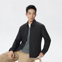 佐丹奴 休闲外套男装秋冬新款纯色多口袋男士翻领行政夹克01075748