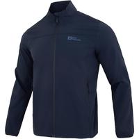 Jack Wolfskin狼爪夹克男春季日常户外休闲运动防风立领软壳外套5324171 171-1010/宝蓝色/拍大一码 XL 180/104A