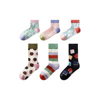 蕉内 7A抗菌|蕉内银皮505Color女短袜青少年彩色可爱棉袜长袜防臭袜子