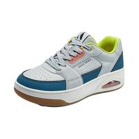 斯凯奇(Skechers)男士时尚耐磨简约休闲鞋183140 灰色/多彩色/GYMT 42