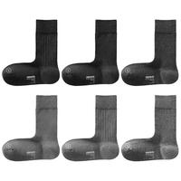 Bananain 蕉内 509S中长筒袜男吸汗防臭黑色商务袜防滑运动西装袜子秋冬3双